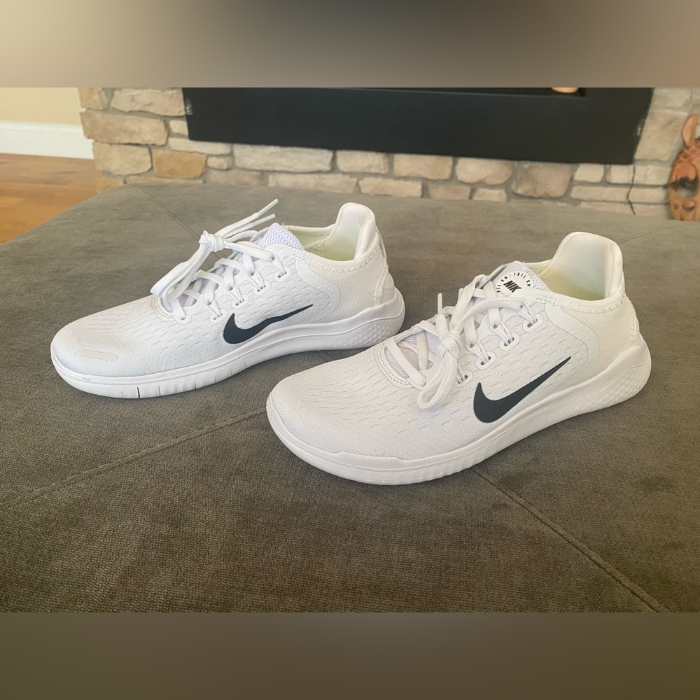 Nike Free RN 2018 White Sneakers
